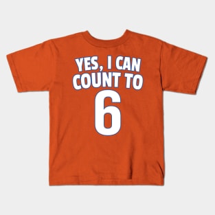 Yes I Can Count To 6 Kids T-Shirt